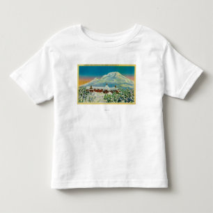 Timberline Lodge in Winter at Mt. Hood Toddler T-Shirt