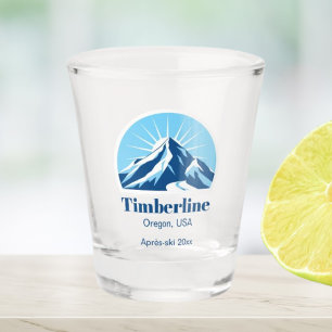 Timberline Oregon ski resort Shot Glass