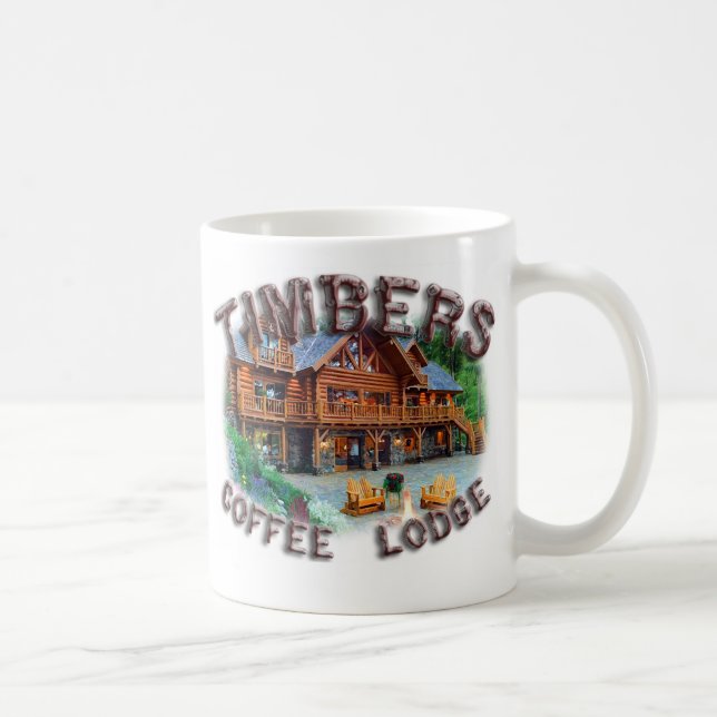 Timbers Coffee Lodge Mug (Right)