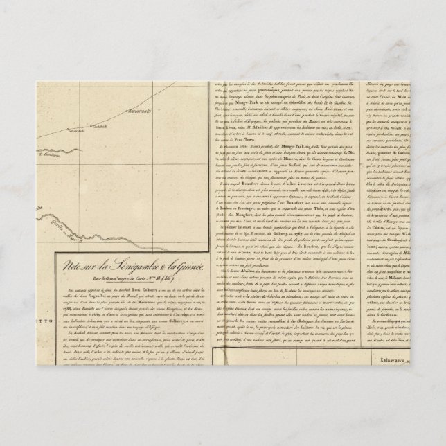 Timbuktu Africa Postcard (Front)