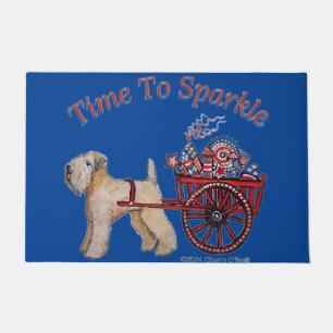 Time ago Sparkle door May Doormat