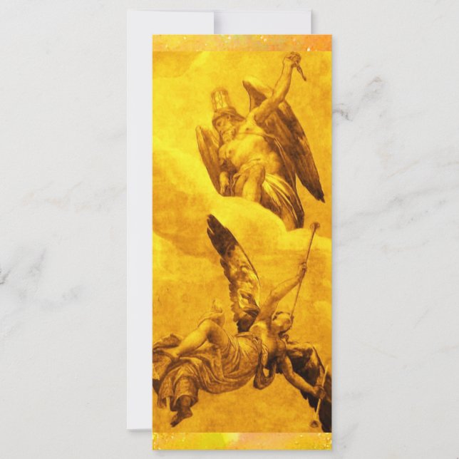 TIME AND FAME ,yellow Announcement (Front)