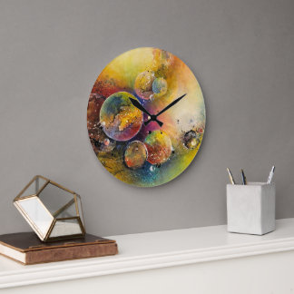 “Time and Space” Large Clock