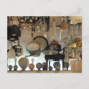 time and space postcard