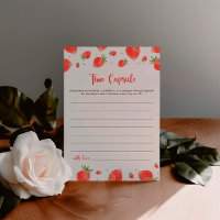 Time Capsule Game, Berry Sweet Baby Shower Games