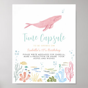 Time Capsule Under The Sea Poster