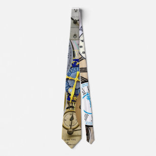 Time Clocks and Watches Necktie