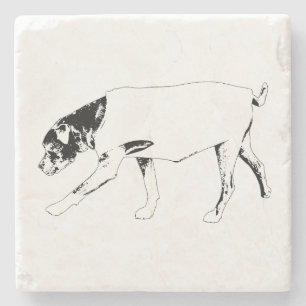 Time Etched in Loyalty Stone Coaster