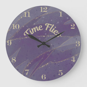 Time Flies 10.75" Large Clock