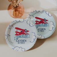 Time Flies Aeroplane Birthday