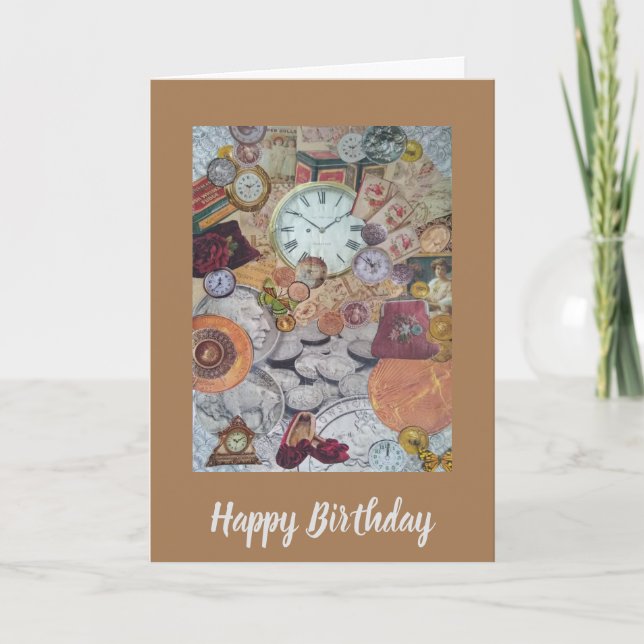 time flies card (Front)