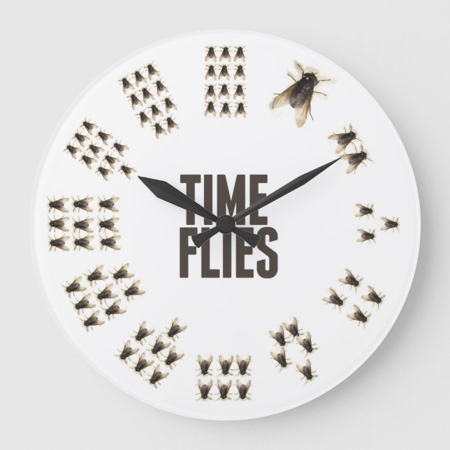 Time Flies Clock (Front)
