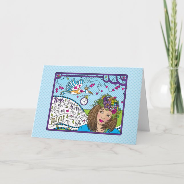 Time Flies_Greeting Card (Front)