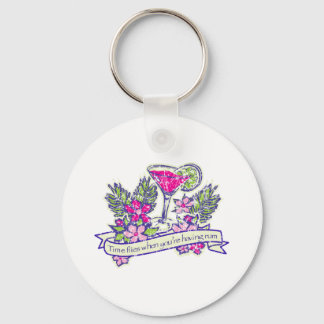 Time Flies Key Ring