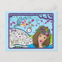 Time Flies_ Postcard