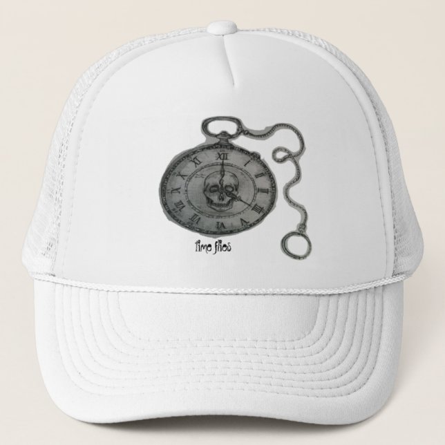 Time flies trucker hat (Front)