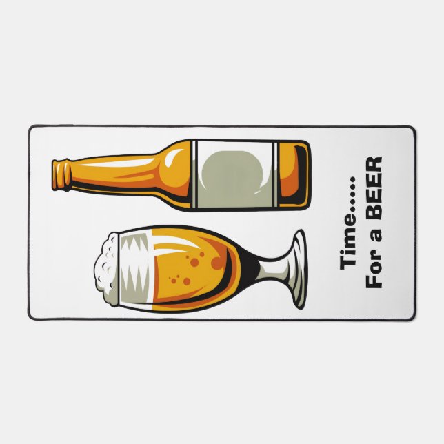Time for a Beer Deskmat (Front)