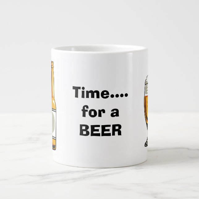 Time for a BEER Mug (Front)