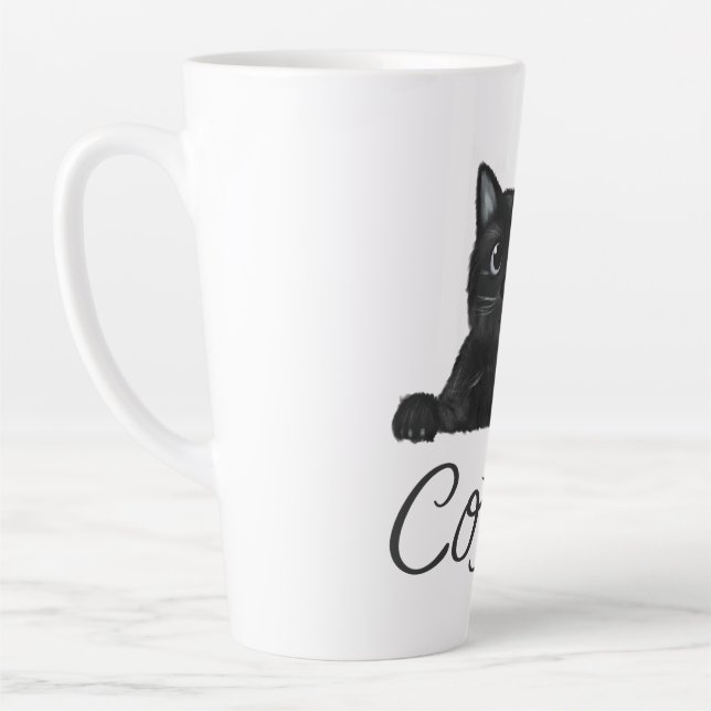 Time for a Coffee Break! Latte Mug (Left)