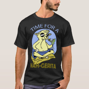 Time For A Mäh Gerita Margarita Alcohol Cocktail D T-Shirt