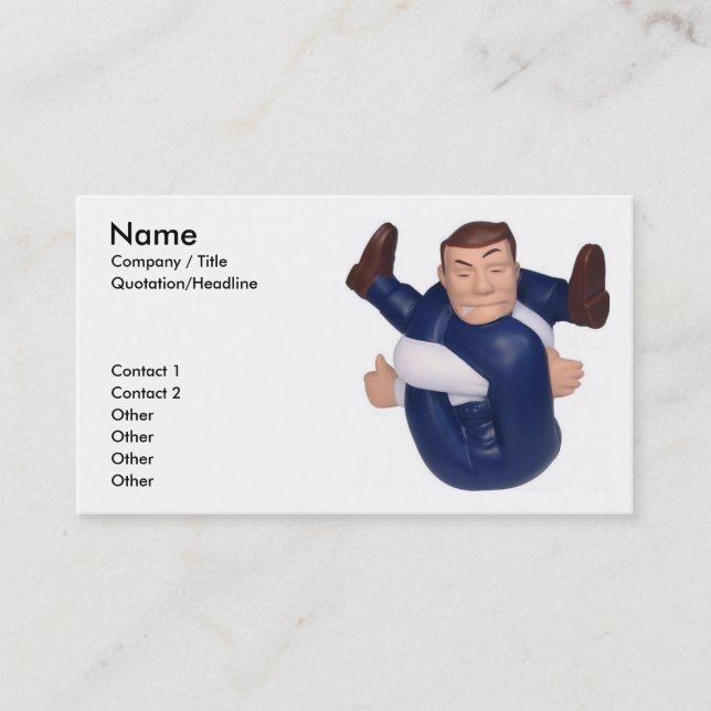 Time for a Massage Business Card template (Front)