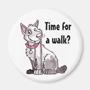 Time For A Walk? Dog Magnet