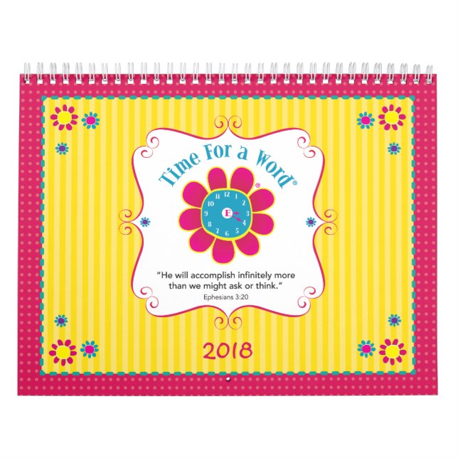 "Time for a Word®" Spiritual Calendar (Cover)