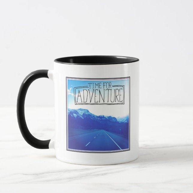 Time For Adventure Mug (Left)