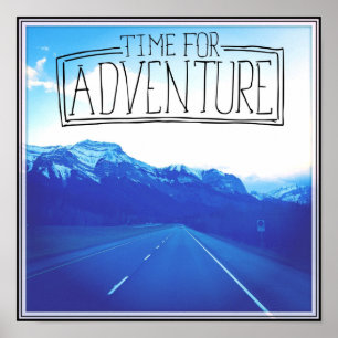 Time For Adventure Poster