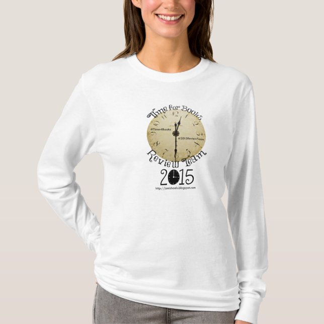 Time for Books 2015 Review Team Shirt (Front)