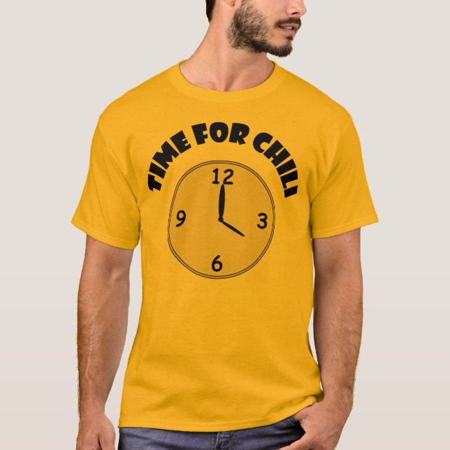 Time For Chilli T-Shirt (Front)