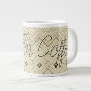 Time For Coffee Large Coffee Mug