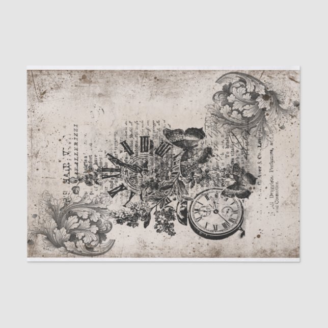 Time for Elegance Tissue Paper (Front)