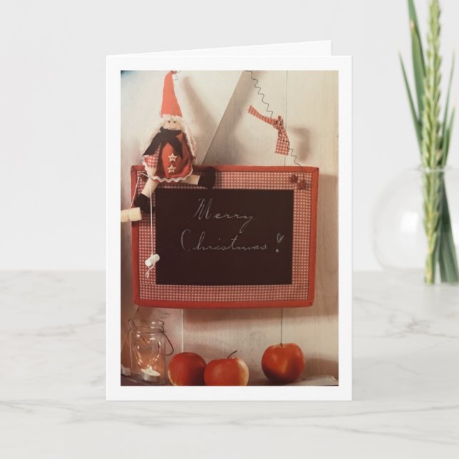 ****TIME FOR FAMILY AND FRIENDS CHRISTMAS WISH*** CARD (Front)