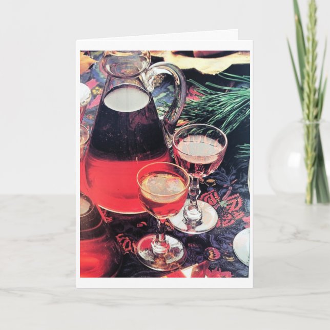 **TIME FOR FAMILY & FRIENDS AND FUN** CHRISTMAS CARD (Front)