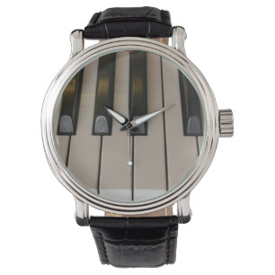 Time for Music Piano Keys Watch