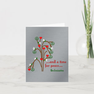 Time For Peace Card