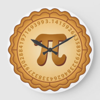 Time for PIE  Large Clock