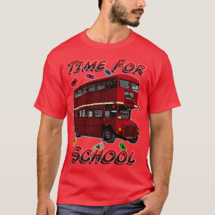 Time For School Bus 2 T-Shirt