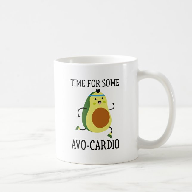 Time For Some Avo-Cardio Coffee Mug (Right)
