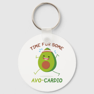 Time For Some Avo-Cardio Key Ring