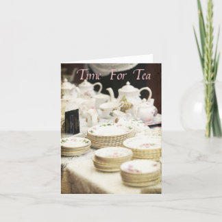 Time For Tea #2 Card