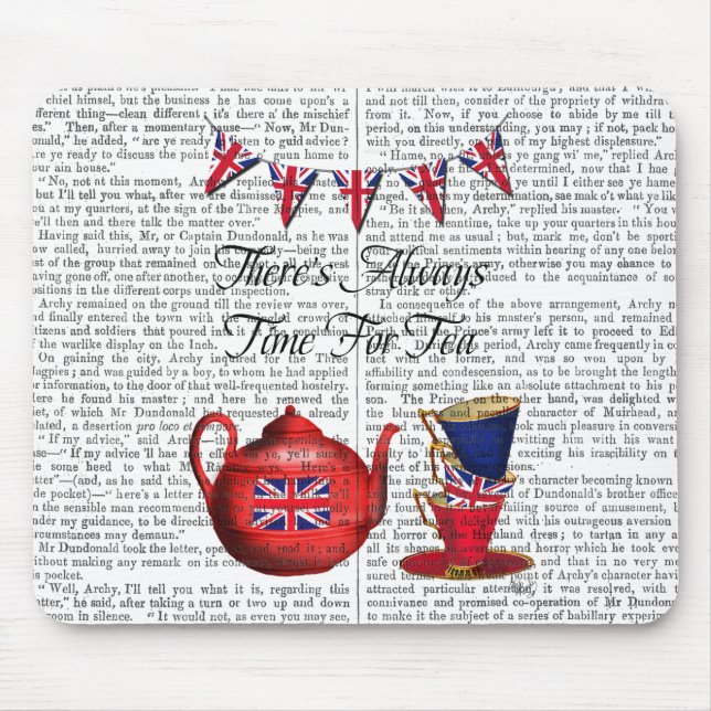 Time For Tea 2 Mouse Mat (Front)