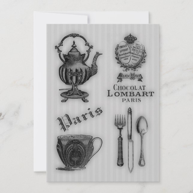 Time for Tea #5 Invitation (Front)