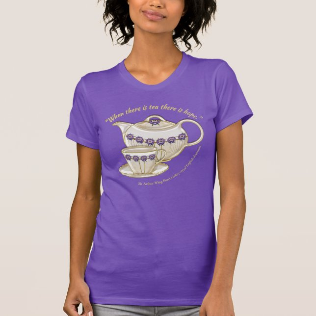 Time for Tea and Hope T-Shirt (Front)