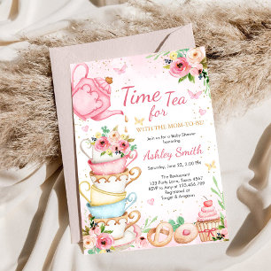 Time for Tea Birthday Party Invitation