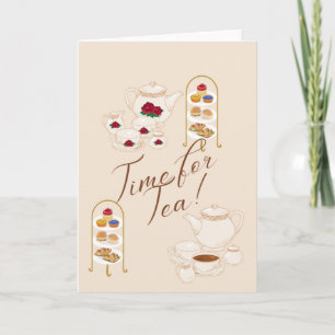 Time for Tea! Blank Card