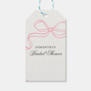 Time for Tea Bridal Shower Wildflower Gift Tags