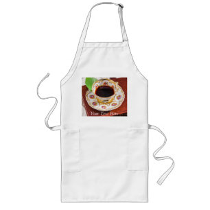 Time for Tea Design Long Apron