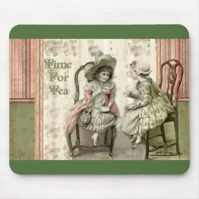 Time For Tea Mouse Mat (Front)